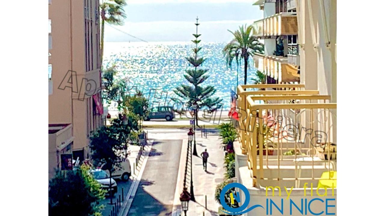 ApartHotel Riviera - Promenade des Anglais - Studio Supérieur - Balcon&AC - Aperçue Mer - Zone Piétonne - Balcon Massenet 1 Niza Exterior foto