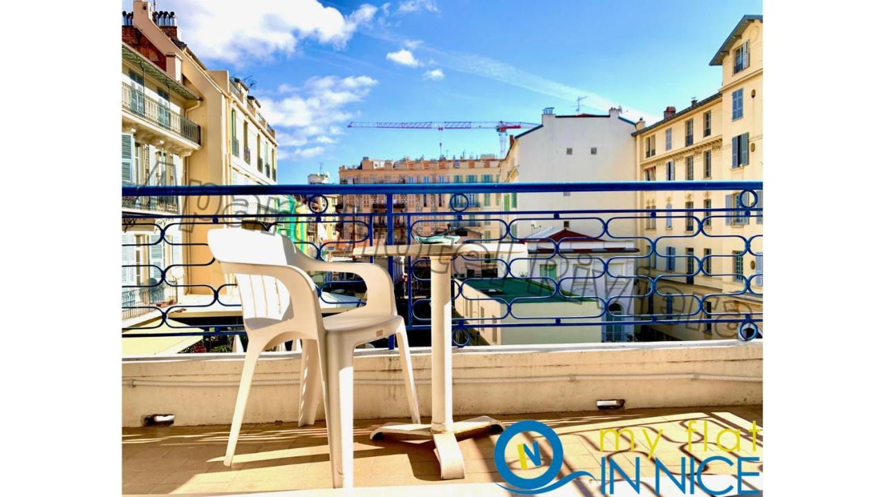 ApartHotel Riviera - Promenade des Anglais - Studio Supérieur - Balcon&AC - Aperçue Mer - Zone Piétonne - Balcon Massenet 1 Niza Exterior foto