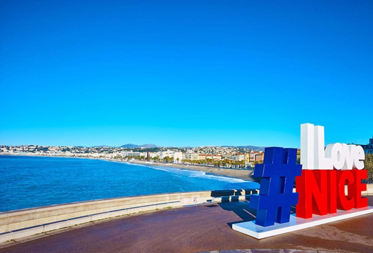 ApartHotel Riviera - Promenade des Anglais - Studio Supérieur - Balcon&AC - Aperçue Mer - Zone Piétonne - Balcon Massenet 1 Niza Exterior foto