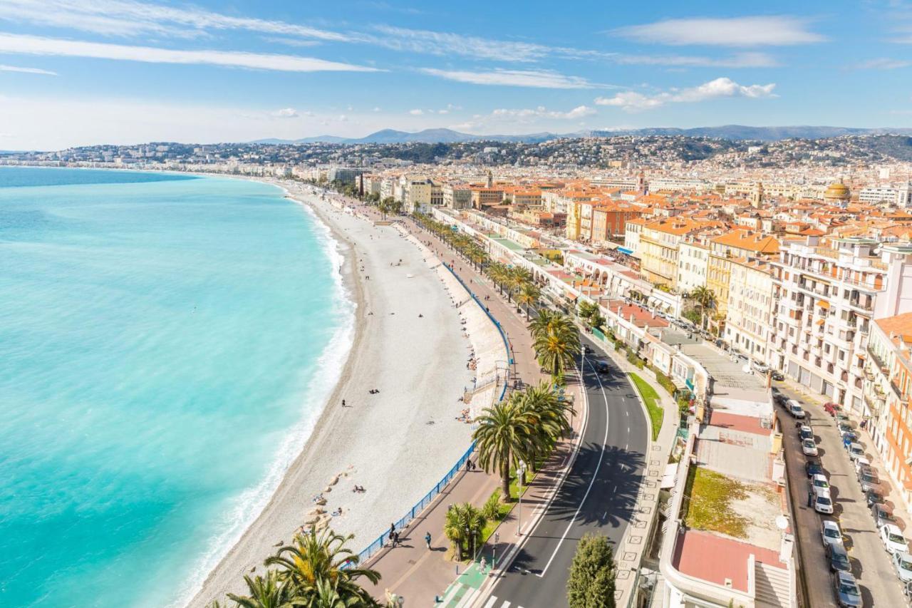 ApartHotel Riviera - Promenade des Anglais - Studio Supérieur - Balcon&AC - Aperçue Mer - Zone Piétonne - Balcon Massenet 1 Niza Exterior foto
